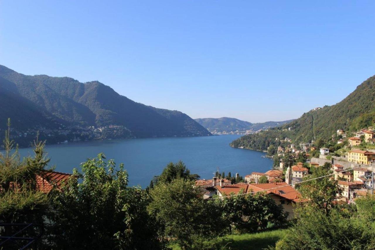 Villino Genia Moltrasio Lake Como Pool & Lake View Exterior photo